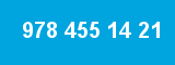 978 455 14 21 978 455 14 21